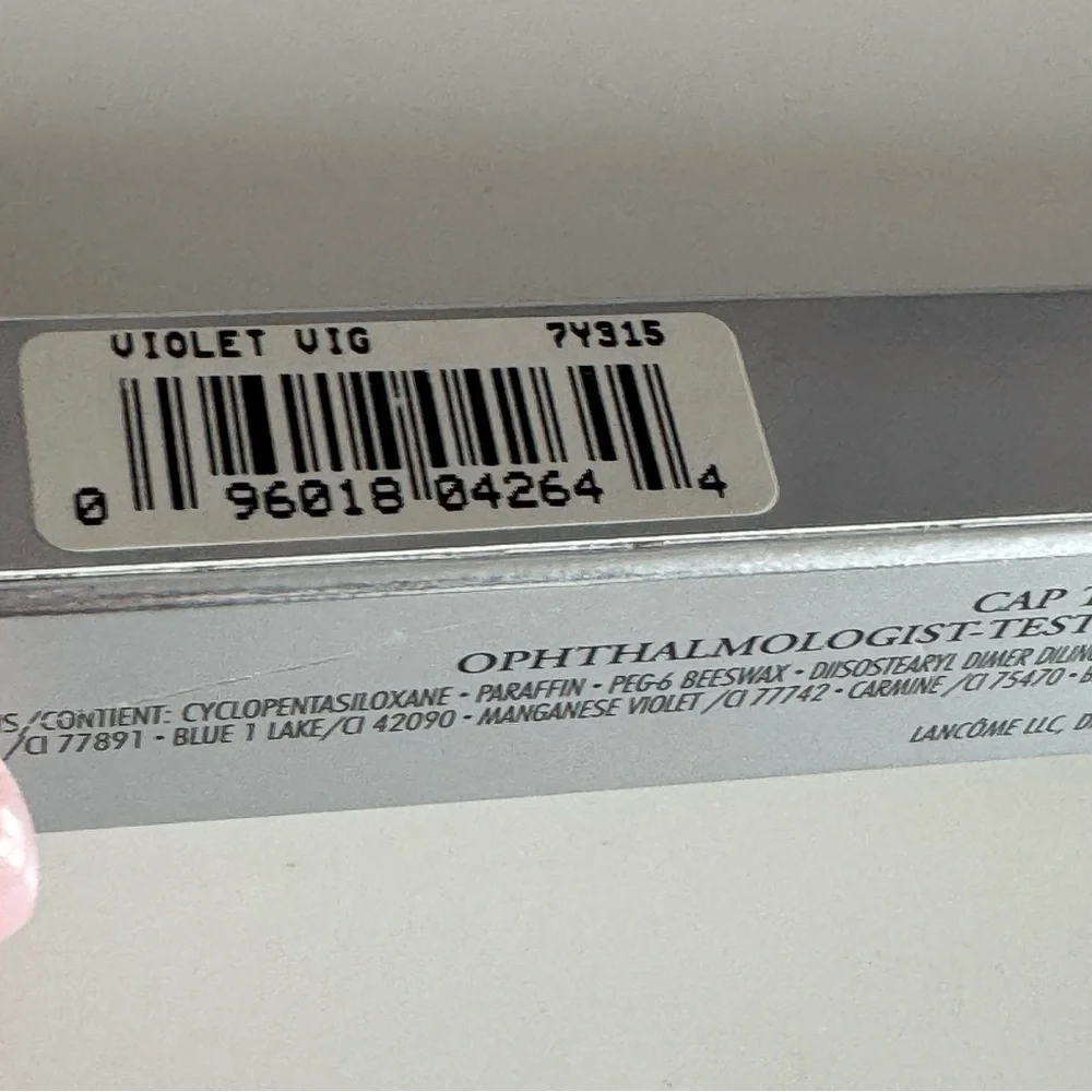 NIB Lancôme Le Stylo Waterproof Eyeliner Discontinued Color “Violet Vignette”